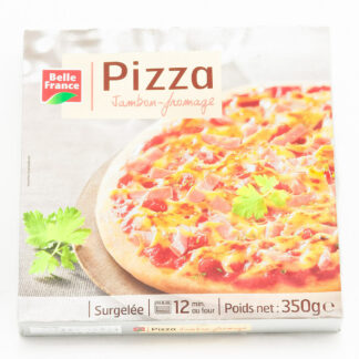 PIZZA JAMBON FROMAGE 350G BELLE FRANCE · BELLE FRANCE