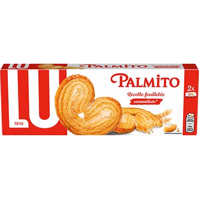 Biscuits feuilletés caramélisés · PALMITO