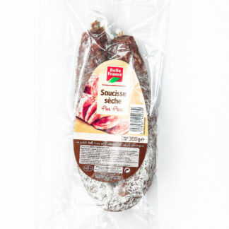 SAUCISSE SECHE 300G. BELLE FRANCE · BELLE FRANCE