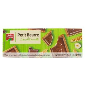 BISCUITS TABLETTE CHOCOLAT NOISETTES 150G BELLE FRANCE · FARAUD