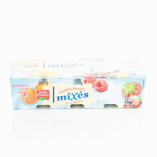 YAOURT BRASSÉ MIXÉ AVEC PULPE X8 – BELLE FRANCE · BELLE FRANCE