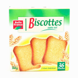 BISCOT.36T.S.SEL 300G. BELLE FRANCE · BELLE FRANCE