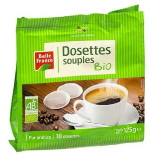 PACK 18 DOSETTES CAFÉ BIO BELLE FRANCE · BELLE FRANCE
