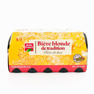 BLLE.10X25 BIER.BLONDE BELLE FRANCE · BELLE FRANCE