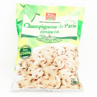 CHAMPIGNONS DE PARIS ÉMINCÉS 1KG – BELLE FRANCE · BELLE FRANCE