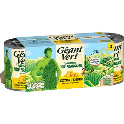 Maïs extra tendre · GÉANT VERT