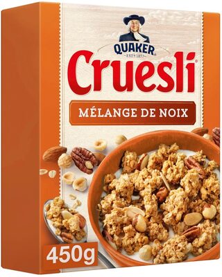 Cruesli mélange de noix · Quaker
