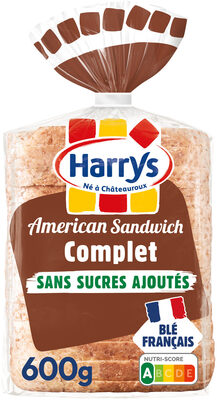 American Sandwich complet sans sucres ajoutés · Harrys