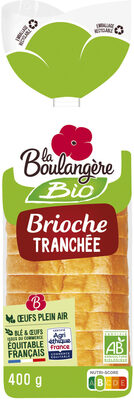 Brioche tranchée bio · La Boulangère