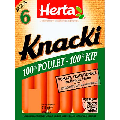 Knacki de poulet · HERTA