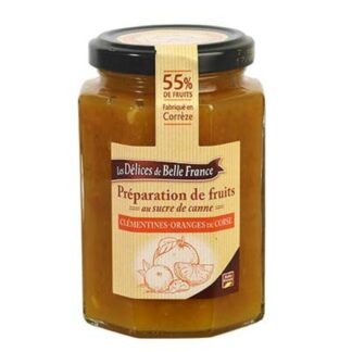 BOÎTE 315G FRUITS ORANGE/CLÉMENTINE DÉLICES DE BELLE FRANCE · LES DÉLICES DE BELLE FRANCE