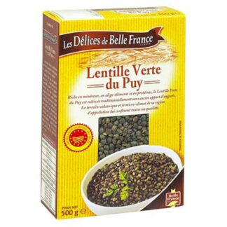 LENTILLES VERTES DU PUY 500G DÉLICES BELLE FRANCE · LES DÉLICES DE BELLE FRANCE