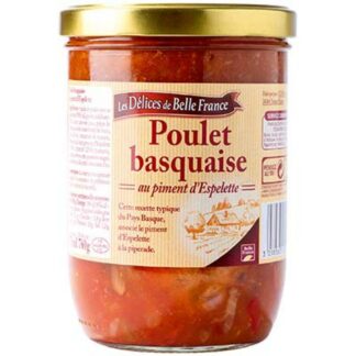 BOCAL 760G POULET BASQUAISE DÉLICES DE BELLE FRANCE · LES DÉLICES DE BELLE FRANCE