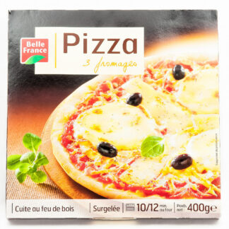 PIZZA 3 FROMAGES 400G. BELLE FRANCE · BELLE FRANCE