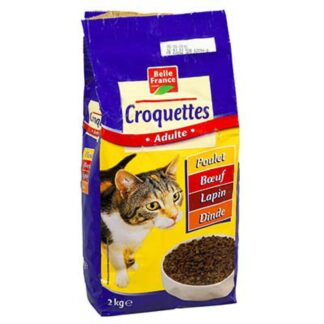 CROQ.POULET CHAT 2KG BELLE FRANCE · BELLE FRANCE