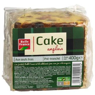 CAKE ANGLAIS 400G BELLE FRANCE · BELLE FRANCE
