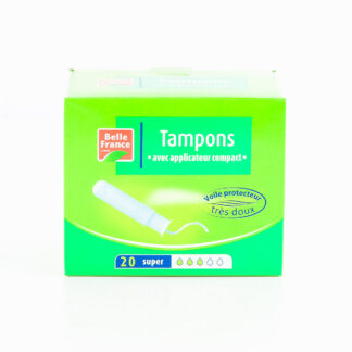 TAMPON AVEC APPLICATEUR SUPER X20 – BELLE FRANCE · BELLE FRANCE