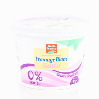 FROMAGE FRAIS 0% MATIÈRE GRASSE 1KG BELLE FRANCE · BELLE FRANCE
