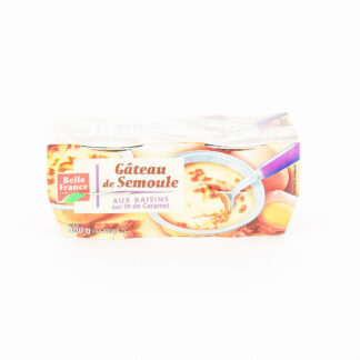 GÂTEAU SEMOULE AU CARAMEL X4 – BELLE FRANCE · BELLE FRANCE