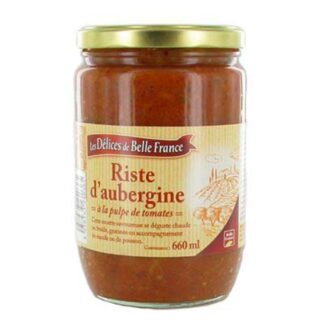 BOÎTE 600G RISTE D’AUBERGINE DÉLICES DE BELLE FRANCE · LES DÉLICES DE BELLE FRANCE