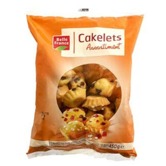 SACHET 450G CAKELETS ASSORTIS BELLE FRANCE · BELLE FRANCE