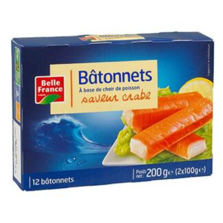 SACHET DE 12 BÂTONNETS DE SURIMI BELLE FRANCE · BELLE FRANCE