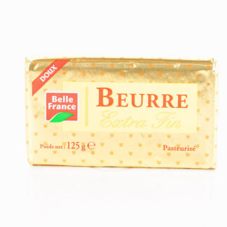 PLAQUETTE DE 125G BEURRE DOUX BELLE FRANCE · BELLE FRANCE