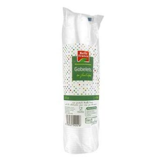 PAQUET DE 50 GOBELETS CRISTAL 23 CL BELLE FRANCE · BELLE FRANCE
