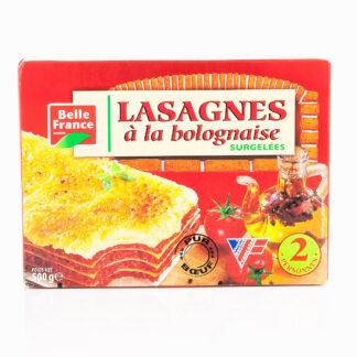 LASAGNE BOLOGNAISE 500G BELLE FRANCE · BELLE FRANCE
