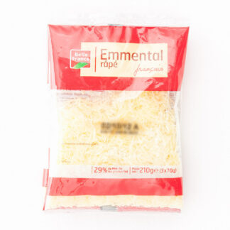EMMENTAL RÂPÉ 3X70G – BELLE FRANCE · BELLE FRANCE