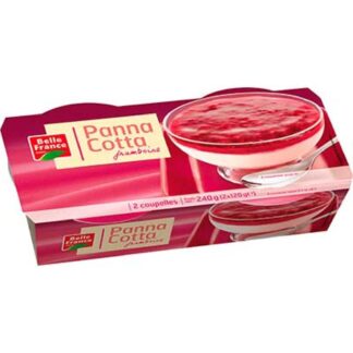 PANNA COTTA FRAMBOISE X2 BELLE FRANCE · BELLE FRANCE