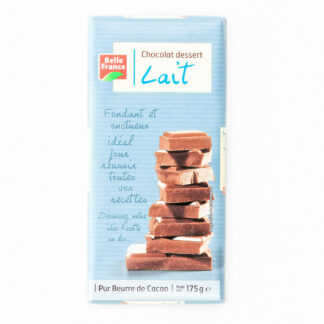 CHOCOLAT LAIT DESSERT 175G BELLE FRANCE · BELLE FRANCE