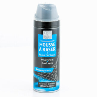 BOMBE MOUSSE À RASER HYDRATANTE PEAU NORMALE 200ML BELLE FRANCE · BELLE FRANCE