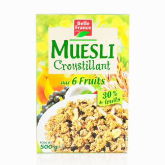 MUESLI AUX FRUITS 500G BELLE FRANCE · BELLE FRANCE