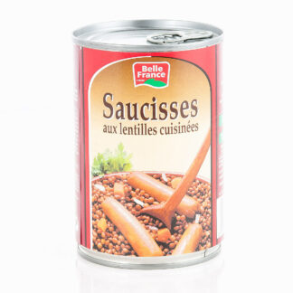 1X2 SAUCISSE LENTILLE BELLE FRANCE · BELLE FRANCE