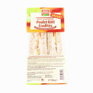 SANDWICH MAXI AU POULET 200G BELLE FRANCE · BELLE FRANCE