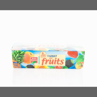 YAOURT BRASSÉ AUX FRUITS ASSORTIS X8 – BELLE FRANCE · BELLE FRANCE