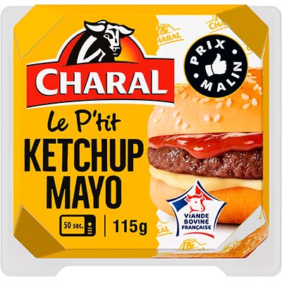 Burger Le p'tit ketchup mayo · CHARAL
