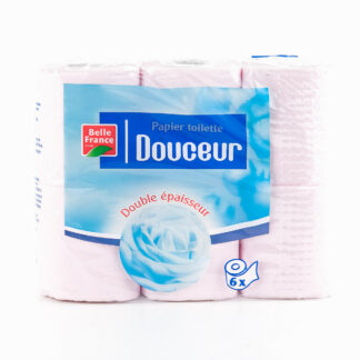 PAPIER HYGIÉNIQUE 6 ROULEAUX BELLE FRANCE · BELLE FRANCE