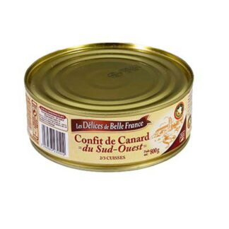 CONFIT DE CANARD 2/3 CUISSES DÉLICES DE BELLE FRANCE · LES DÉLICES DE BELLE FRANCE