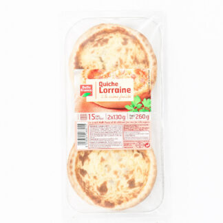 QUICHE LORRAINE 2X130G BELLE FRANCE · BELLE FRANCE