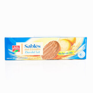 SABLÉS CÉRÉALE CHOCOLAT LAIT BELLE FRANCE · BELLE FRANCE