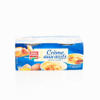 CREM.OEUF.VANIL.4X100G.BELLE FRANCE · BELLE FRANCE