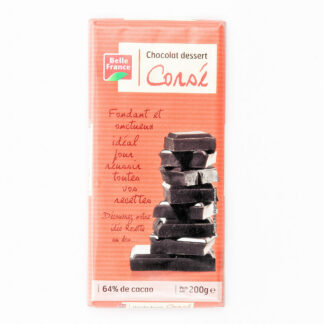 CHOCOLAT NOIR CORSÉ 200G BELLE FRANCE · BELLE FRANCE