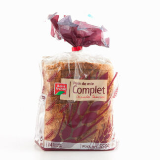 PAIN COMPLET GRANDE TRANCHES 550G BELLE FRANCE · BELLE FRANCE