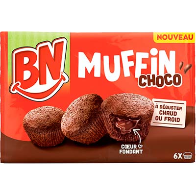 Gâteau muffin moelleux · BN
