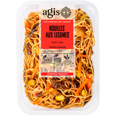 Nouilles aux légumes · AGIS