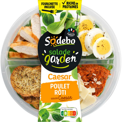 Salade garden caesar · SODEBO