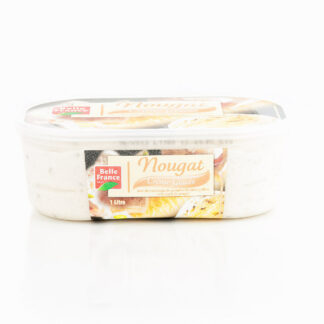 BAC 1L CRÈME GLACÉE NOUGAT BELLE FRANCE · BELLE FRANCE