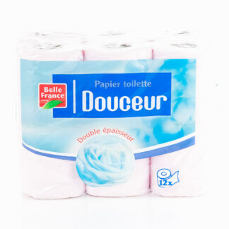 PAPIER TOILETTE 12 ROULEAUX BELLE FRANCE · BELLE FRANCE
